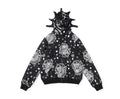 Glow gang black hoodie print