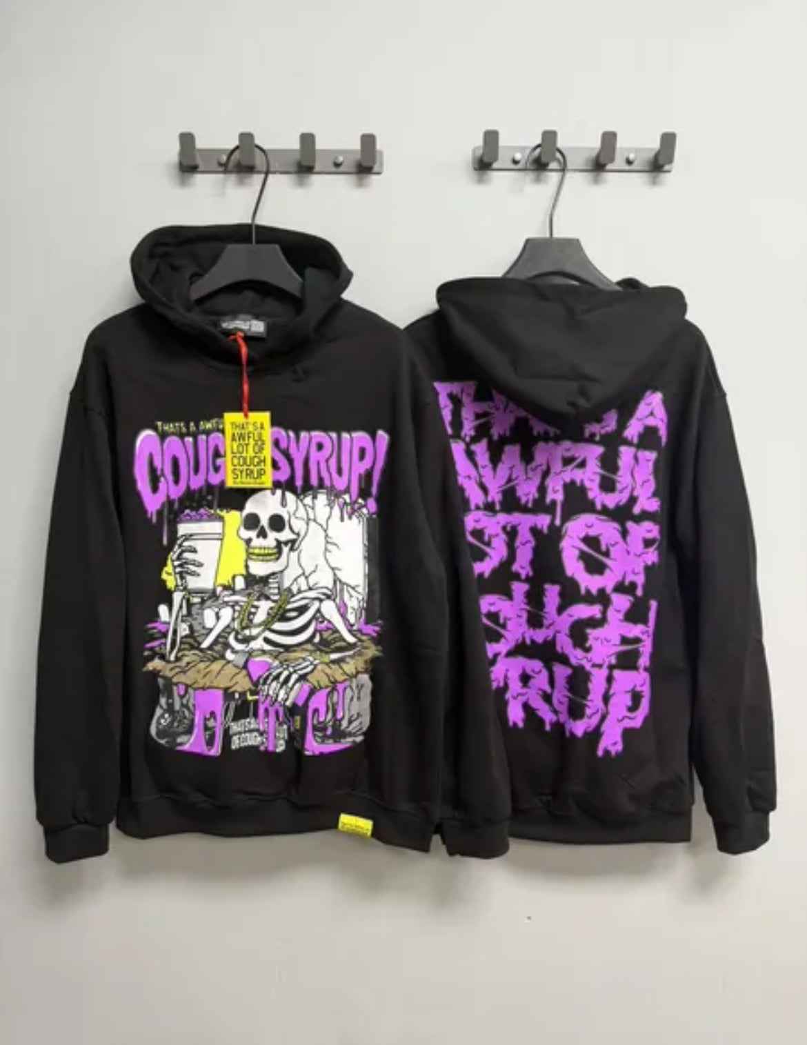 Thats a awful lotta Cough syrup drinking skeleton