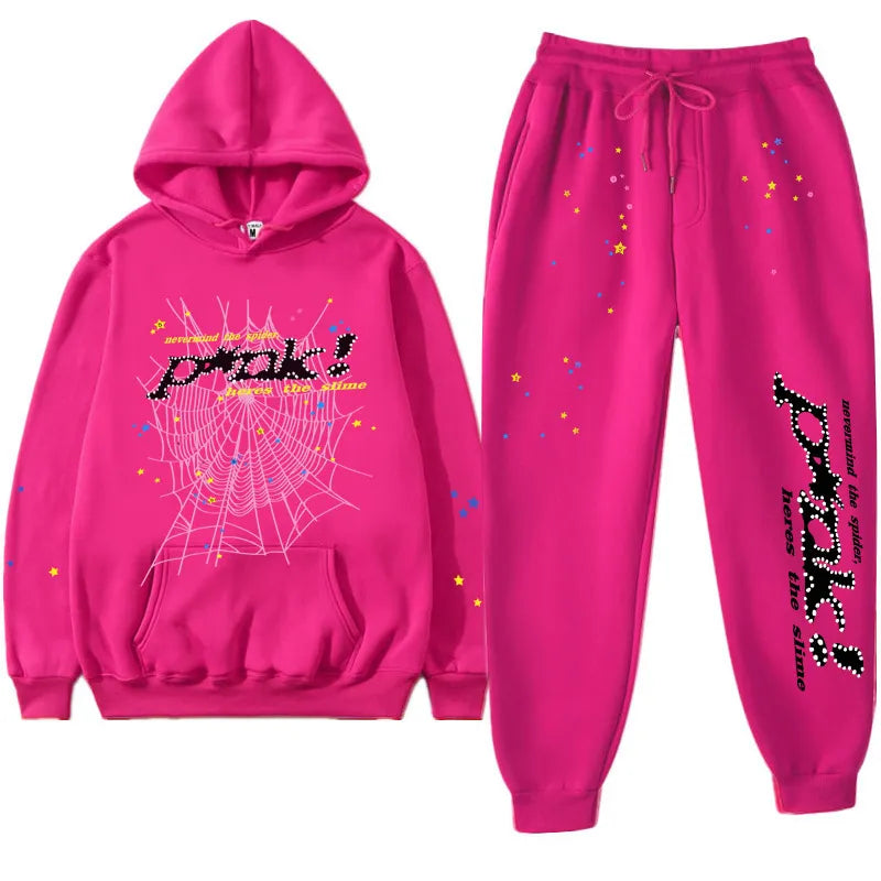 pink and black web design set 2 colors