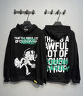 Awful lotta cough syrup money bag hoodie