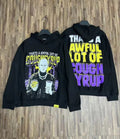 Awful lotta cough syrup Pin head hoodie