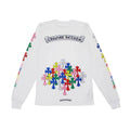 Long sleeve shirt Colorful cross print chrome
